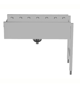 Electrolux Professional Derin Hazneli Kısa Silindirli Konveyör, 1100 Mm HSSRDB11
