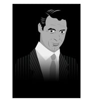 Cary Grant Tablo Ahşap Poster Dekoratif
