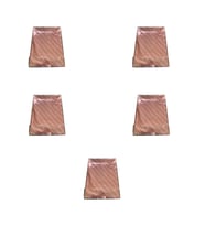Omeyva Desenli Metalize Hediye Paketi Yapışkanlı Torba Poşet - 30x35 Cm. - 100 Adetlik 5 Paket