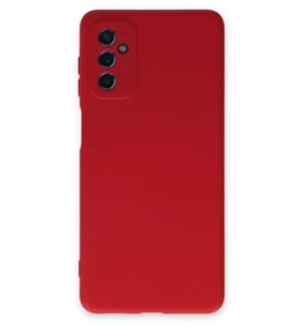 Durukar® Samsung Galaxy M52 5G Kılıf Nano içi Kadife Silikon - Kırmızı