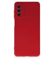 Durukar® Samsung Galaxy M52 5G Kılıf Nano içi Kadife Silikon - Kırmızı