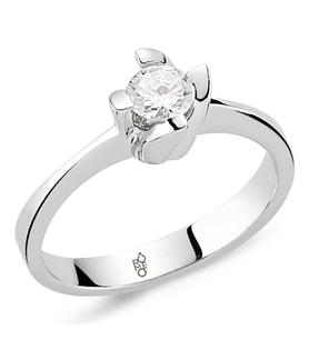 0.30 Ct Tektaş Pırlanta Yüzük  RM30059 (Çok Renkli)
