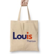 Louis Theroux FedEx Logo Bez Çanta Uzun Saplı
