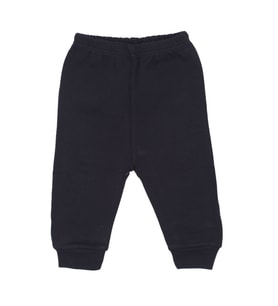 Unisex Lacivert Manşetli Tek Alt