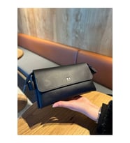 BOLİVA HAKİKİ DERİ UNISEX ÇANTA SİYAH (9874)