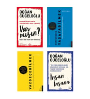 Var Mısın ? + Korkusuzca Yaşayabilmek + Vazgeçebilmek + Insan Insana- 4 Kitap Set