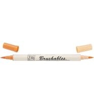 Zig Brushables 2 Renk Tonu Fırça Uçlu Marker Kalem 070 Pure Orange 