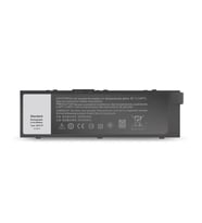 Dell M28DH, 0M28DH  Batarya ile Uyumlu Pil (Siyah)