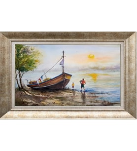 GÜMÜŞ ÇERÇEVELİ TABLO N1186