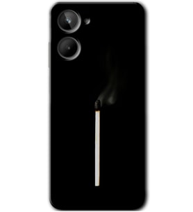 Realme 10 4G Kılıf HD Desen Baskılı Kılıf - Sönmüş Kibrit