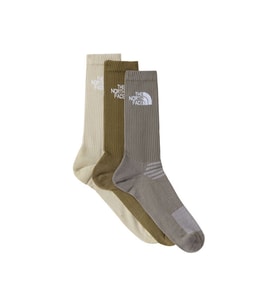 The North Face MULTI SPORT CUSH CREW SOCK 3P Çorap (3 Çift) NF0A882HN6T1 Çok Renkli
