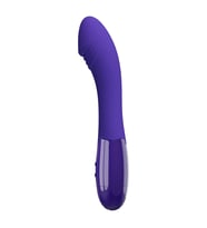 MorGece 30 Modlu G-Spot Vibratörü Kavisli Başlıklı USB Şarjlı 2 Tuşlu Kontrol Silikon Model