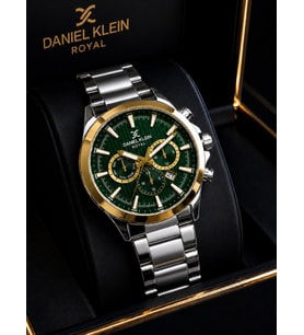 Daniel Klein Damat Ve Takım Elbiseye Özel 2 Yıl Garantili Çelik Kordon Erkek Kol Saati VS.BLKT.1120