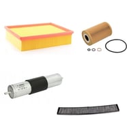 Bosch Filtre Bakım Seti BMW 3 SERİSİ E46 318i 118 Beygir 1998-2001 Hava + Yağ F + Yakıt F. + Polen Bosch
