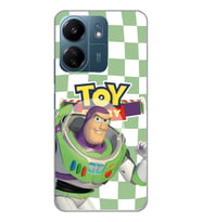 Xiaomi Redmi 13C Uyumlu Toy Story Buzz Desenli Şeffaf Telefon Kılıfı