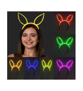 Karanlıkta Yanan Fosforlu Glow Taç 6 Renk 6 Adet (5343)