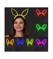 Karanlıkta Yanan Fosforlu Glow Taç 6 Renk 6 Adet (5343)