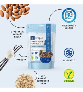 Probiyotik Granola - Badem & Vanilya 200 gr