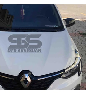 Renault Taliant Batman Yarasa Ayna Kapağı Piano Black Abs Plastik
