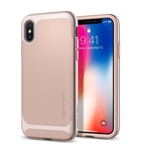 Spigen iPhone X ile Uyumlu Kılıf Neo Hybrid Pale Dogwood