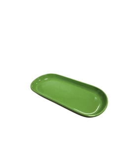 Keramika Kayık Noyan 26 Cm Yeşil