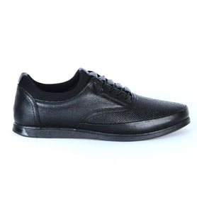 Dropland 7863-2 Milano Siyah %100 Deri Erkek Casual Ayakkabı