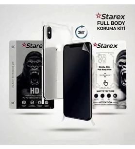 General Mobile GM Fenix 11 PRO -5G- NANO Ekran Koruyucu HD HAYALET - Full Arka Kaplama 360 Koruma STAREX