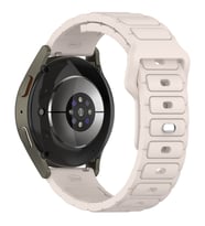 Huawei GT2 46mm Uyumlu Zore KRD-132 22mm Silikon Kordon Strap Kayış (Bej)