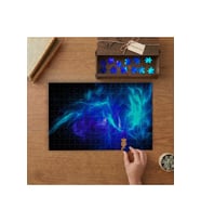 Plazma Enerji Fizik Tasarımı 240 parça Ahşap Puzzle Ahşap Kutuda MP01070