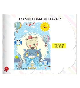 Karne Kabı Kılıfı (Okul Öncesi - Erkek) Ürün Kodu:112 (25 Adet)