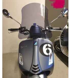 MOTOCAM Vespa GTV 300 Ön Cam 2011-2022 Model 42cm Füme Renkli 4mm APARATSIZ