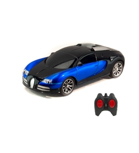 1:24 Ölçek Uzaktan Kumandalı Bugatti Veyron Ful Fonksiyon Mavi