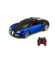 1:24 Ölçek Uzaktan Kumandalı Bugatti Veyron Ful Fonksiyon Mavi