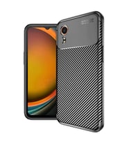 Samsung Galaxy Xcover 7 Kılıf Auto Focus Karbon Kapak - Siyah