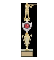 ODAK KUPA - Figürlü Kupalar - Atıcı Figürlü Kupalar FG-042 C - 43 cm