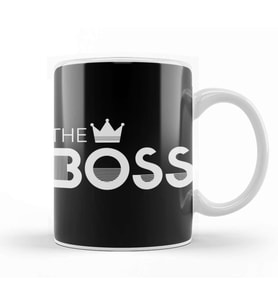 The Boss Family Matching Collection Kupa Bardak Porselen