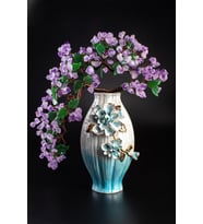 Ametist Taşı El Yapımı Doğal Taş 45x16x16cm Dekoratif Ağaç
