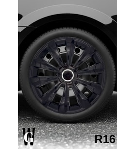 Alfa Romeo 75 16 İnç Jant Kapağı (4 ADET) Siyah S119