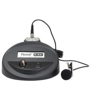 Roof R-651 Kondenser Cami Tipi Kablolu Yaka Mikrofonu Yaka Mandallı 100 Ohm Volum Ayarlı 