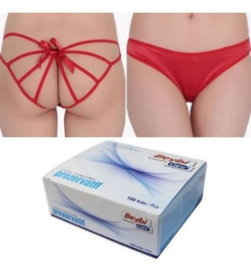 Beybi Care Lateks Prezervatif 100'lü + Iç Çamaşırı Fantazi Hediye