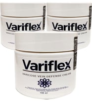 Variflex Xoneks40 3 Adet 150 ml Varicosel Cream Büyük Boy Bacaklara