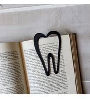 Diş Hekimi Metal Kitap Ayracı Diş Kitap Ayracı