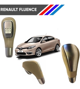 Fluence Otomatik Vites Topuzu Plastik Mat Krom Bej 8200574279