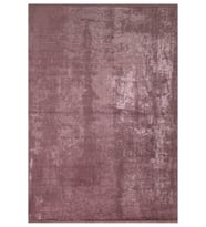 Rose Rengi Vintage Bambu Altı Kaymaz Makine Dokuma Halı