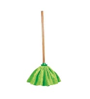Spark Mikrofiber Havlu Paspas Mop Ucu Ve Ahşap Saplı Takım