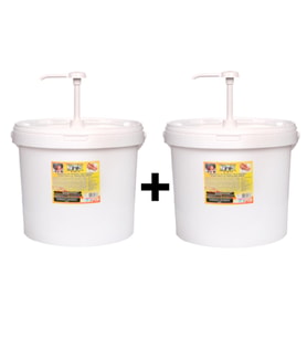 2 Adet Yumuşak Pompalı Sanayi Tipi Granürlü El Temizleme Sabunu (kremi) 15 kg