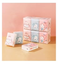 Sevimli Figürlü Çocuk Mendili 9'lu Paket