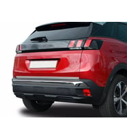 Peugeot 3008 Formlu Krom Bagaj Alt Çıta 2016 ve Üzeri P.Çelik