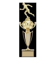 ODAK KUPA - Figürlü Kupalar - Atletizm Kadın Figürlü Kupalar FG-068 B - 44 cm