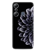 Infınix Hot 20i Kılıf Silikon Desen Özel Seri Çiçekler 1639